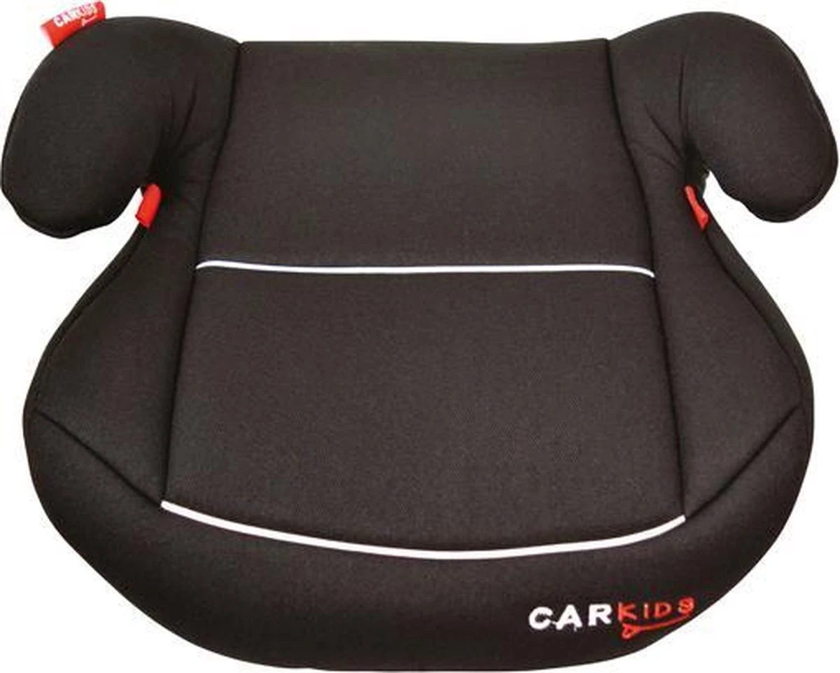 Carpoint Auto Zitverhoger - Autozitje - Kinderzitje - Zwart/Wit - Groep 2 En 3 1 Carpoint Auto Zitverhoger - Autozitje - Kinderzitje - Zwart/Wit - Groep 2 En 3