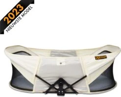 Deryan Infant Deluxe BabyBox Campingbedje - Cream + Inclusief Matras En Klamboe