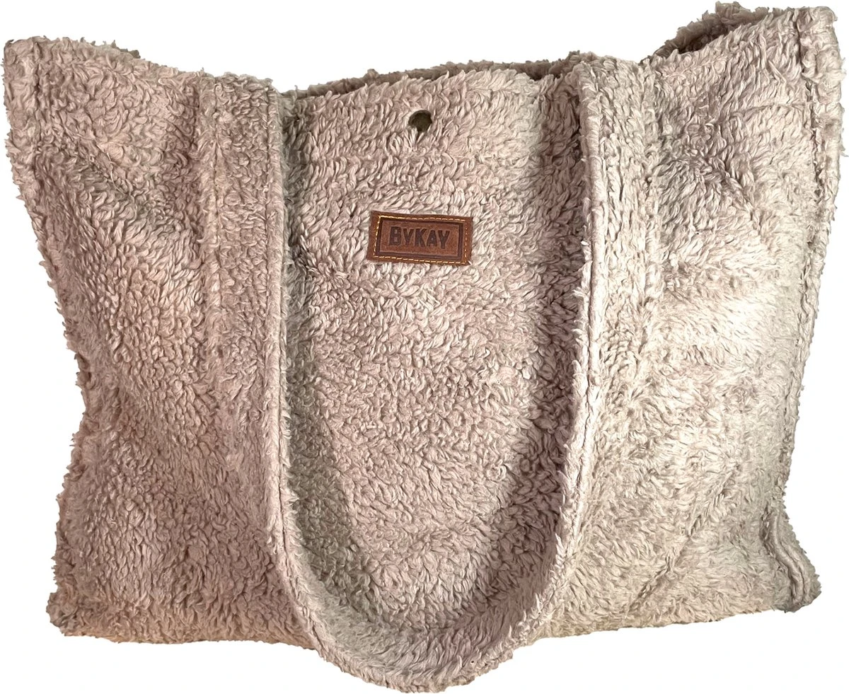ByKay - Mom Bag - Draagzak - Teddy - Taupe - Organic 5 ByKay - Mom Bag - Draagzak - Teddy - Taupe - Organic - Image 5