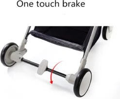 WOOSH New Buggy - Sand / Black - One Hand Folding - 3 Slaapstanden - Wandelwagen Tot 25 Kg - Regenhoes - Bekerhouder - Muggennet -Maxi-Cosi Winkel 1200x990 2