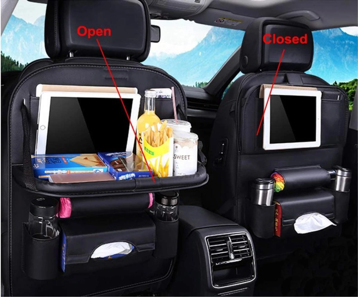 Merkloos Autostoel Organizer - Met Uitklapbare Laptophouder - Auto Organizer Met Tablet Houder - Auto Ipadhouder Voor Kinderen - Auto Organizer Met Uitklapbaar Tafel - Tray - Fleshouder - Tissuehouder - Car Organizer - Car Seat Organizer - Luxe Mat Zwart 7 Merkloos Autostoel Organizer - Met Uitklapbare Laptophouder - Auto Organizer Met Tablet Houder - Auto Ipadhouder Voor Kinderen - Auto Organizer Met Uitklapbaar Tafel - Tray - Fleshouder - Tissuehouder - Car Organizer - Car Seat Organizer - Luxe Mat Zwart - Image 7
