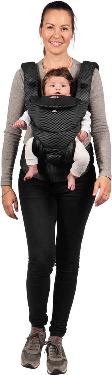 Dooky Ergonomische Draagzak Urban Comfort Grey Sapphire 12 Dooky Ergonomische Draagzak Urban Comfort Grey Sapphire - Image 12