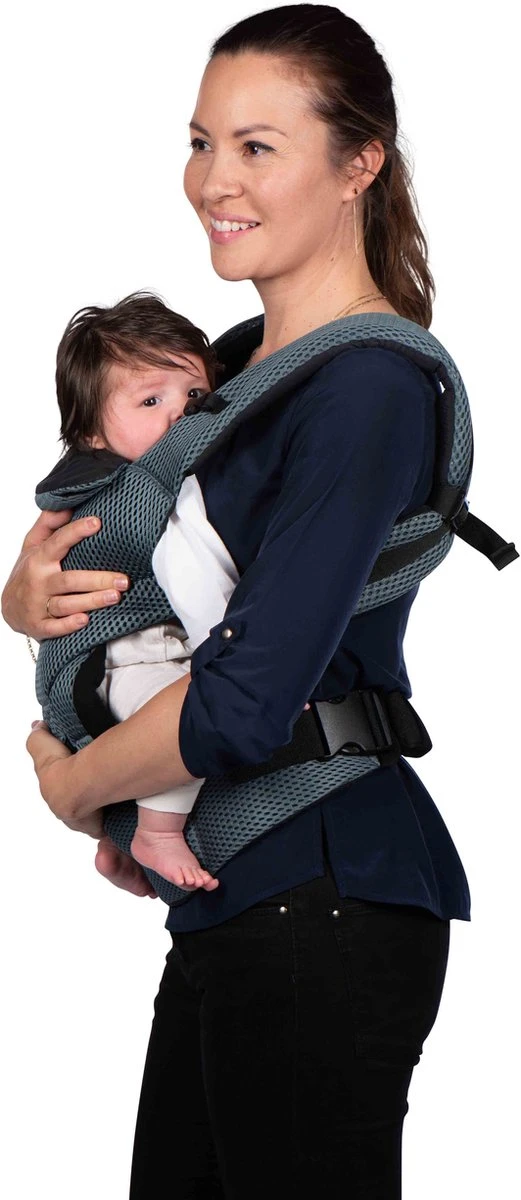 Dooky Ergonomische Draagzak Urban Comfort Green Emerald 13 Dooky Ergonomische Draagzak Urban Comfort Green Emerald - Image 13