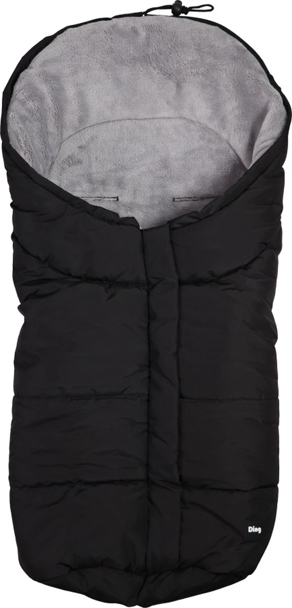 Ding Deluxe Universele Voetenzak Voor Buggy & Kinderwagen - Zwart 1 Ding Deluxe Universele Voetenzak Voor Buggy & Kinderwagen - Zwart