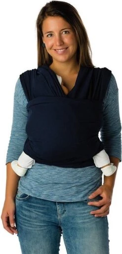 Babylonia Draagdoek - Tricot-Slen - Jeansblauw -Maxi-Cosi Winkel 577x1200 3