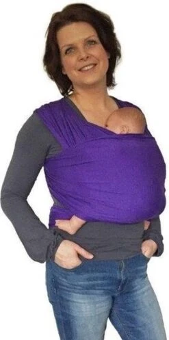 Smallvips Draagdoek Taupe - Rekbare Draagdoek Van Bamboo - Heerlijk Zacht En Koel - Ergonomisch Dragen -Maxi-Cosi Winkel 596x1200 2