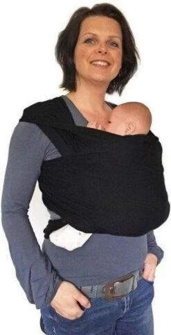 Smallvips Draagdoek Taupe - Rekbare Draagdoek Van Bamboo - Heerlijk Zacht En Koel - Ergonomisch Dragen -Maxi-Cosi Winkel 615x1200 1