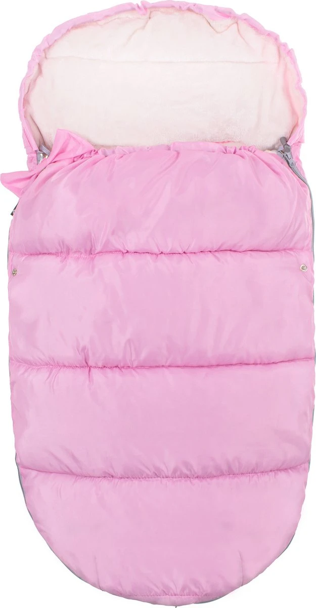 Springos Voetenzak | Voetenzak Buggy | Voetenzak Autostoel | Universeel | 90 Cm | Roze 1 Springos Voetenzak | Voetenzak Buggy | Voetenzak Autostoel | Universeel | 90 Cm | Roze