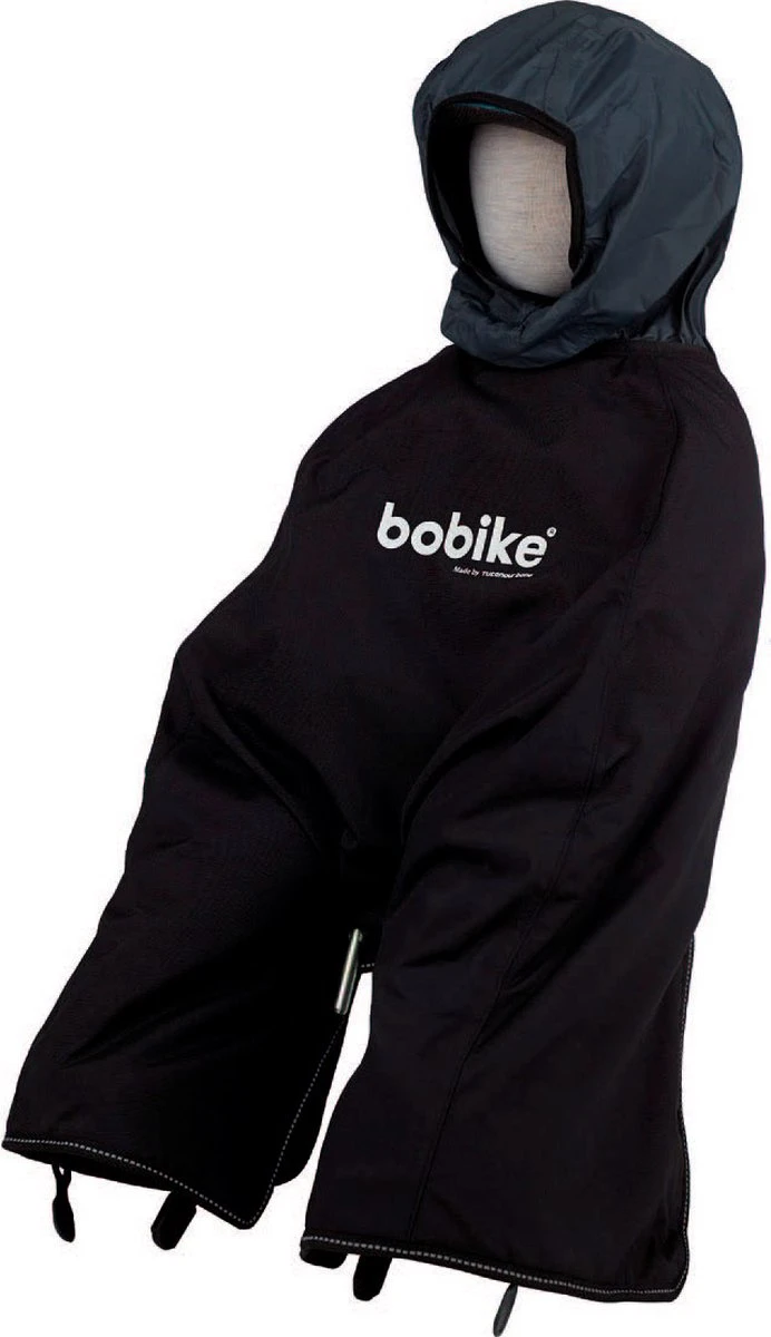 Bobike Poncho Mini - Zwart (wind- En Waterdicht) 1 Bobike Poncho Mini - Zwart (wind- En Waterdicht)