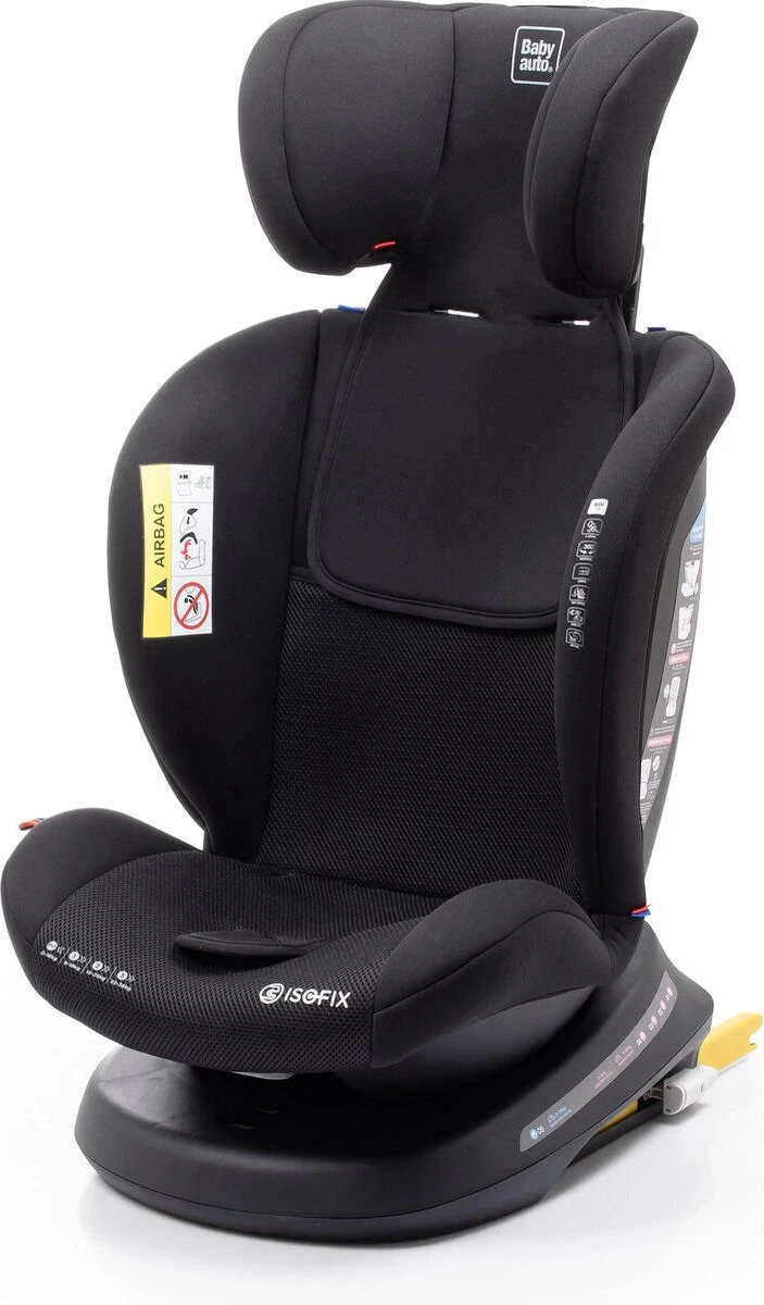 Autostoel Babyauto Rodia 360° Met Isofix - Groep 0+/1/2/3 Zwart (0-36kg) 15 Autostoel Babyauto Rodia 360° Met Isofix - Groep 0+/1/2/3 Zwart (0-36kg) - Image 15