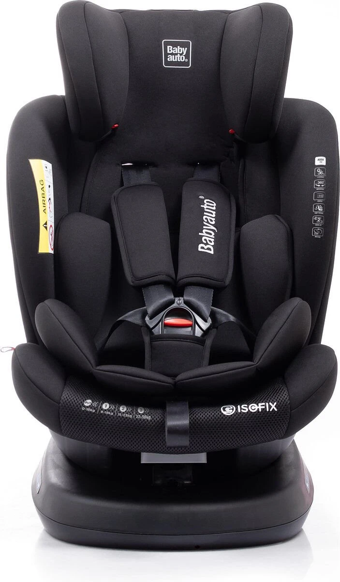 Autostoel Babyauto Rodia 360° Met Isofix - Groep 0+/1/2/3 Zwart (0-36kg) 18 Autostoel Babyauto Rodia 360° Met Isofix - Groep 0+/1/2/3 Zwart (0-36kg) - Image 18