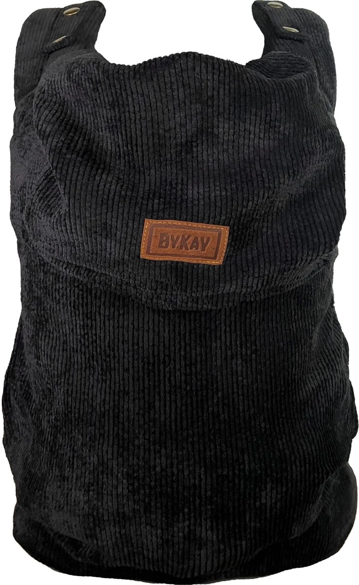 ByKay - Draagzak - Click Carrier Classic - Ribbed Velvet Smoky Black 5 ByKay - Draagzak - Click Carrier Classic - Ribbed Velvet Smoky Black - Image 5
