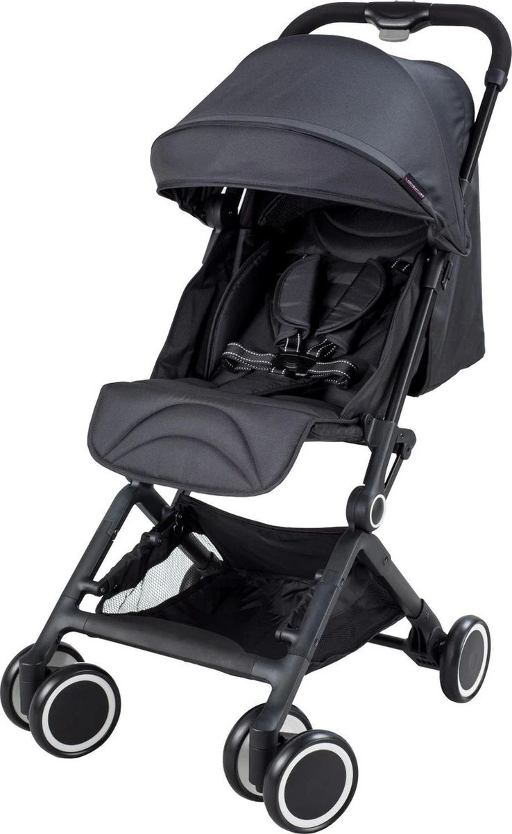 X Adventure Compact Buggy / Plooibuggy Jumpy - Automatisch Opvouwen - Verstelbare Rugleuning -Zwart 1 X Adventure Compact Buggy / Plooibuggy Jumpy - Automatisch Opvouwen - Verstelbare Rugleuning -Zwart