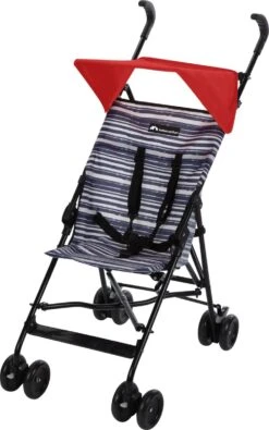 Bebeconfort Peps Buggy Met Zonnekap - Blue Lines