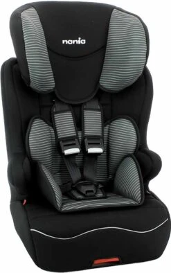 Nania - Racer ISOFIX - Meegroei Autostoel Groep 1 2 3 - Van 9 Tot 36 Kg - Donkergrijs -Maxi-Cosi Winkel 752x1200 1