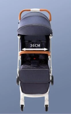 WOOSH New Buggy - Sand / Black - One Hand Folding - 3 Slaapstanden - Wandelwagen Tot 25 Kg - Regenhoes - Bekerhouder - Muggennet -Maxi-Cosi Winkel 754x1200 3