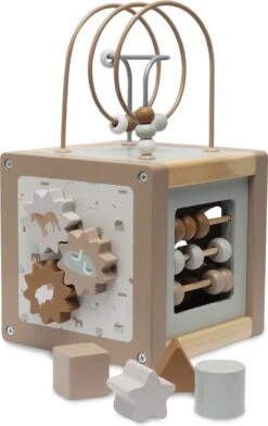 Jollein Houten Activiteitenkubus 15x15x15cm - Farm 16 Jollein Houten Activiteitenkubus 15x15x15cm - Farm -Maxi-Cosi Winkel 757x1200