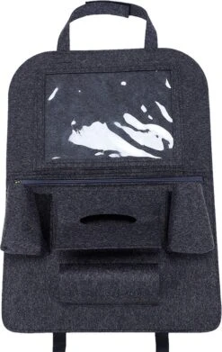 Case2go - Auto Organizer Met Tablet Houder - Autostoel Organizer Met Telefoonhouder En Bekerhouder Auto - Licht Grijs -Maxi-Cosi Winkel 759x1200