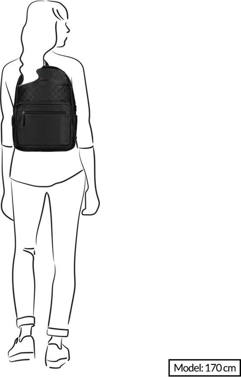 Kidzroom Popular Luiertas Rugzak - Zwart - Verschoonmatje - Flessenhouder 11 Kidzroom Popular Luiertas Rugzak - Zwart - Verschoonmatje - Flessenhouder - Image 11