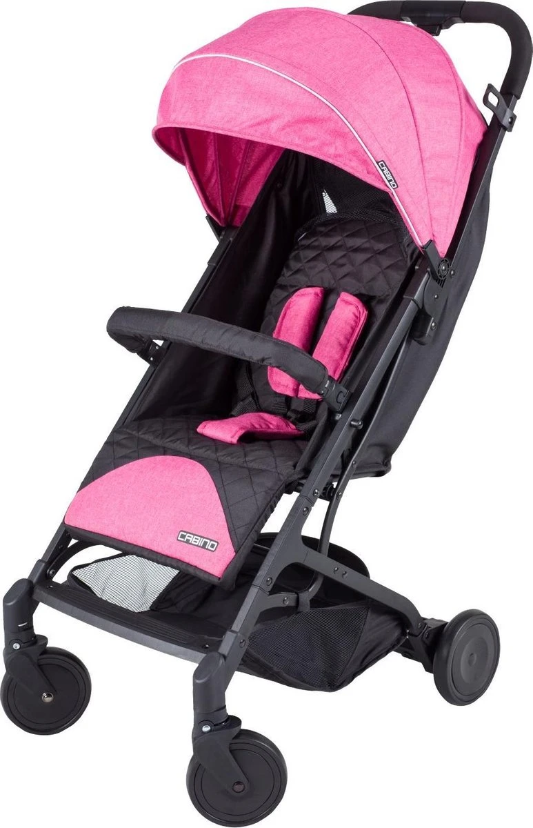 Cabino Buggy Nano- Plooibuggy - Lichtgewicht - Roze 2 Cabino Buggy Nano- Plooibuggy - Lichtgewicht - Roze - Image 2