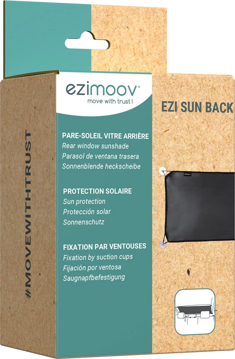 EZI SUN BACK - Zonnescherm Auto - Opvouwbaar - UV-beschermend - Achterruit - Autozonnescherm Achterruit 5 EZI SUN BACK - Zonnescherm Auto - Opvouwbaar - UV-beschermend - Achterruit - Autozonnescherm Achterruit - Image 5