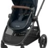 Maxi-Cosi Zelia³ Kinderwagen - Essential Graphite (zwart Frame + Bruin Leer)