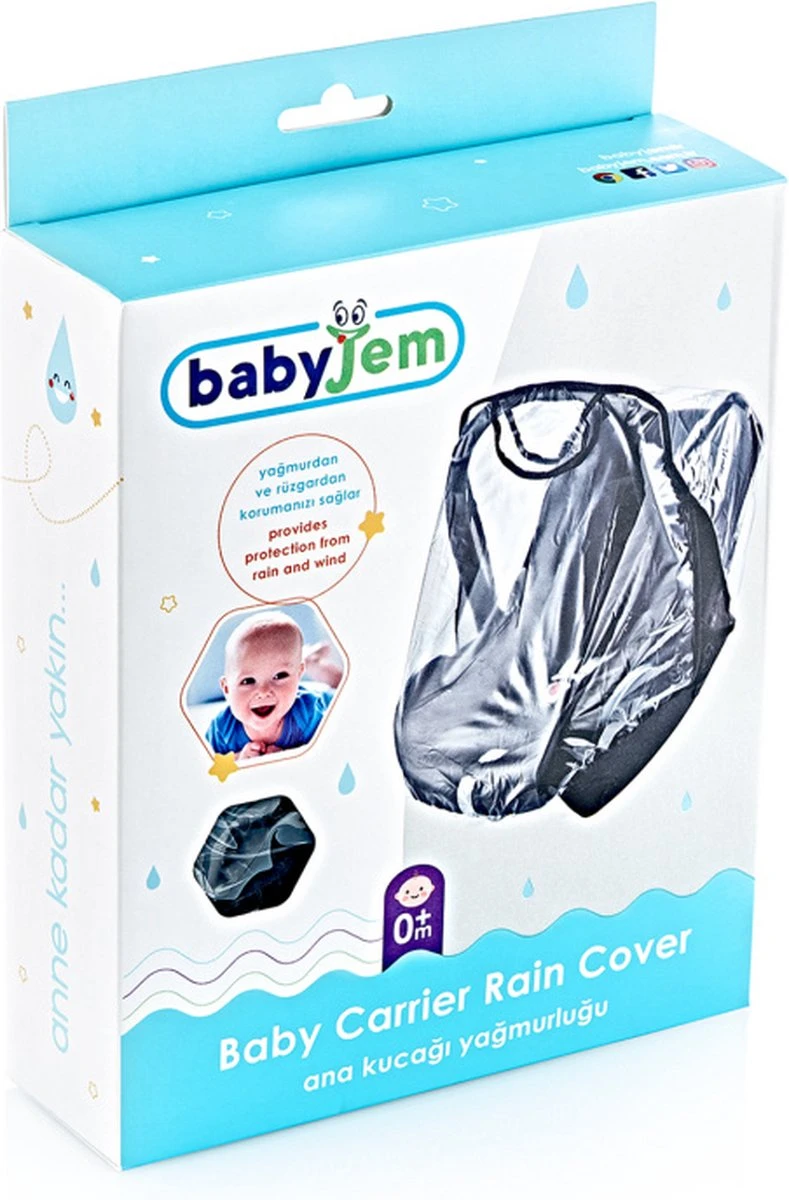 Babyjem Regenhoes Voor Groep 0 Autostoel 1499 2 Babyjem Regenhoes Voor Groep 0 Autostoel 1499 - Afbeelding 2