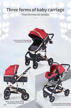 Merkloos Luxe Multi-functionele 3 In 1 Wandelwagen - Babywagen - Kwalitatieve Buggy - Opklapbare Kinderwagen - Licht En Flexibel -Maxi-Cosi Winkel 791x1200 9