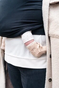 ByKay - Draagdoek - Rekbaar - Black - Maat M - Organic Katoen - Stretchy Wrap Deluxe - 3 Jaar - Buik - Heup -Maxi-Cosi Winkel 799x1200 34