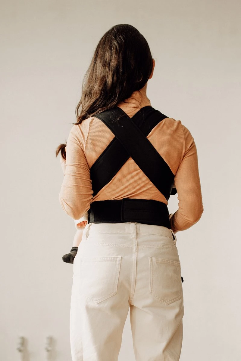 Marsupi Classic Black - Maat XL - Taille 85-120 Cm - Draagzak Baby 2 Marsupi Classic Black - Maat XL - Taille 85-120 Cm - Draagzak Baby - Image 2