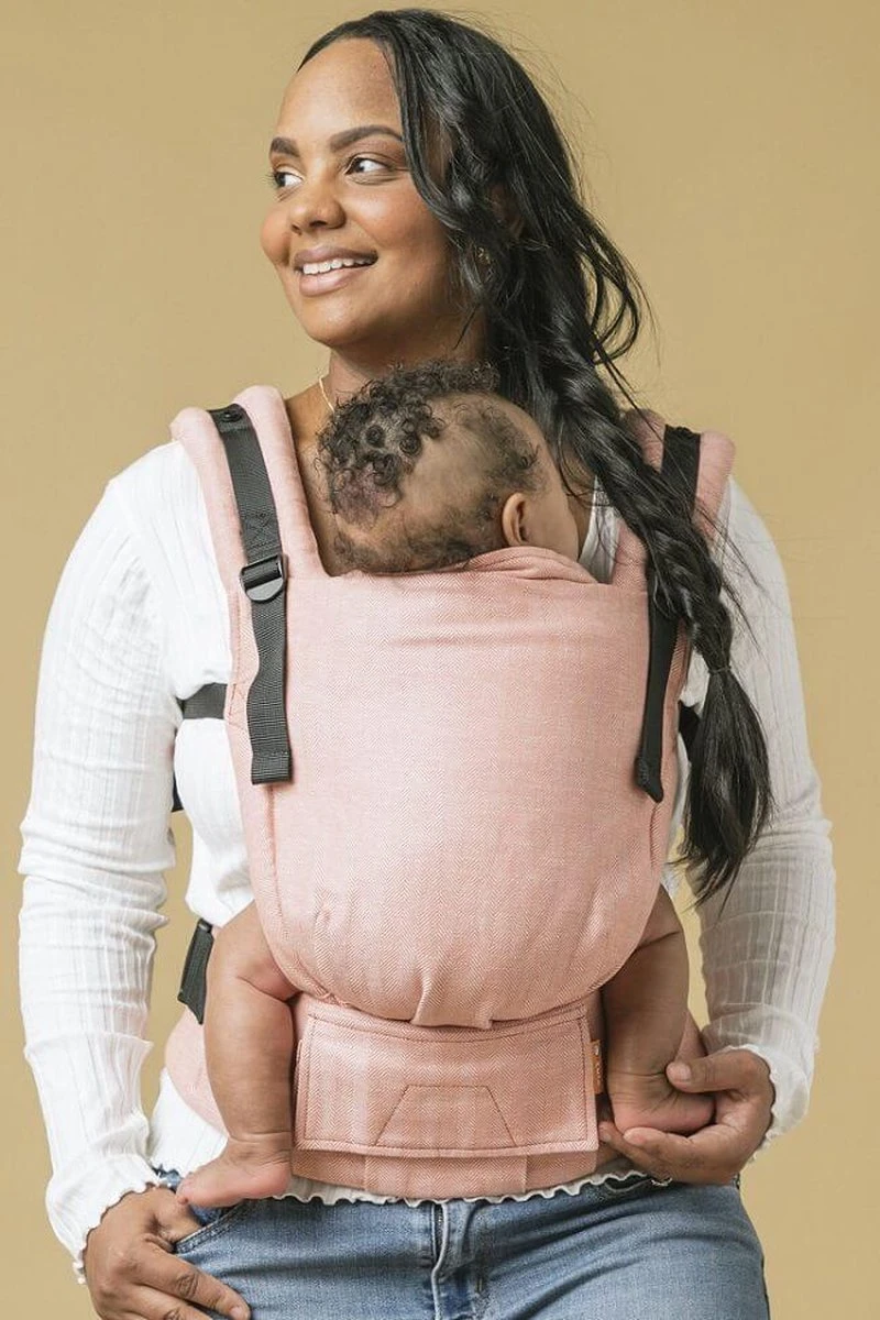 Tula Free To Grow Draagzak Baby Linen Mango- Ergonomische Draagzak Vanaf Geboorte 2 Tula Free To Grow Draagzak Baby Linen Mango- Ergonomische Draagzak Vanaf Geboorte - Image 2