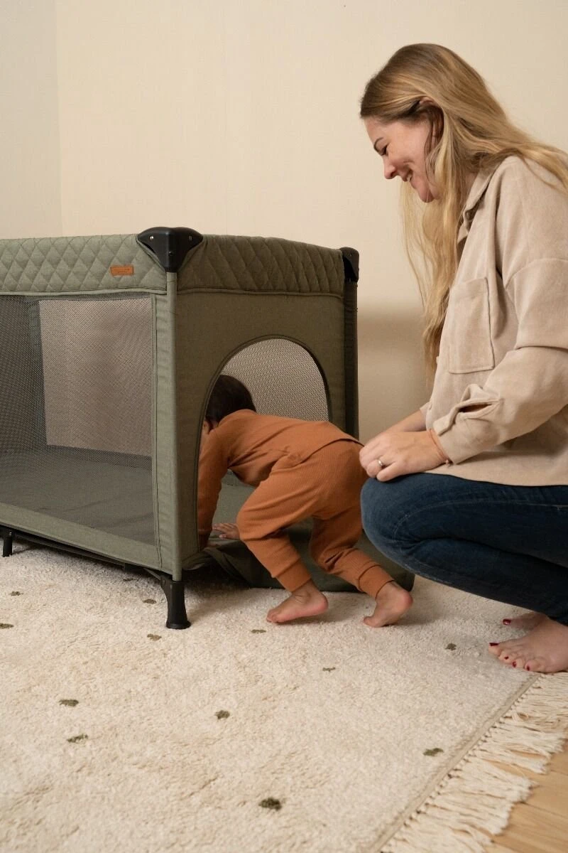 Little Dutch Campingbedje Olive 6 Little Dutch Campingbedje Olive - Image 6