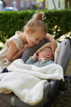 Jollein Voetenzak Voor Autostoel & Kinderwagen - River Knit - Cream White -Maxi-Cosi Winkel 800x1200 81