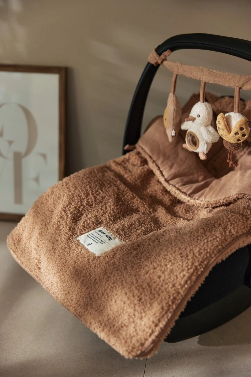 Jollein Voetenzak Voor Autstoel & Kinderwagen Boucle - Biscuit 4 Jollein Voetenzak Voor Autstoel & Kinderwagen Boucle - Biscuit - Image 4