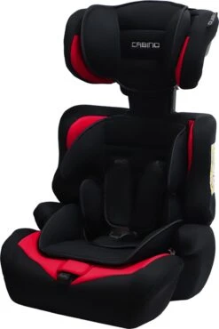 Cabino Autostoel Groep 1/2/3 (9-36kg) - Zwart-Rood -Maxi-Cosi Winkel 801x1200 5