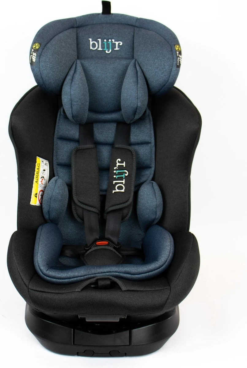 Blij'r Maja - Autostoel Met IsoFix - Groep 0-1-2-3 Autostoel Voor Kinderen Van 0 Tot 12 Jaar - Donker Blauw 2 Blij'r Maja - Autostoel Met IsoFix - Groep 0-1-2-3 Autostoel Voor Kinderen Van 0 Tot 12 Jaar - Donker Blauw - Image 2