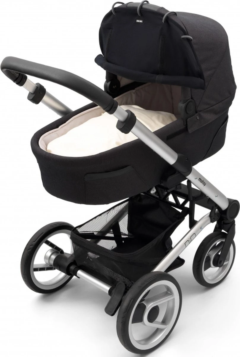 Dooky Universal Cover Zonnescherm Kinderwagen - Uni Zwart 6 Dooky Universal Cover Zonnescherm Kinderwagen - Uni Zwart - Afbeelding 6