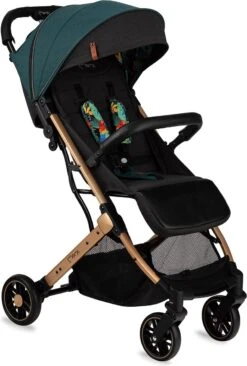 MoMi Wandelwagen - Compacte Lichtgewicht Buggy - Estelle - Green-Gold (geschikt Van 6mnd - 15kg) -Maxi-Cosi Winkel 810x1200 8
