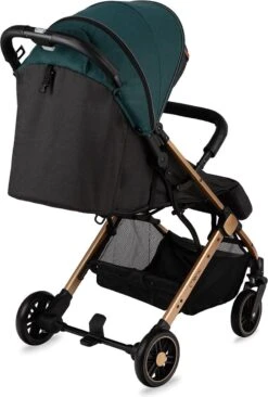 MoMi Wandelwagen - Compacte Lichtgewicht Buggy - Estelle - Green-Gold (geschikt Van 6mnd - 15kg) -Maxi-Cosi Winkel 810x1200 9