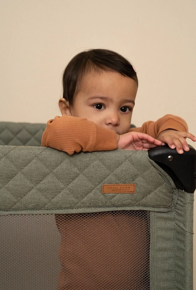 Little Dutch Campingbedje Olive 7 Little Dutch Campingbedje Olive - Image 7