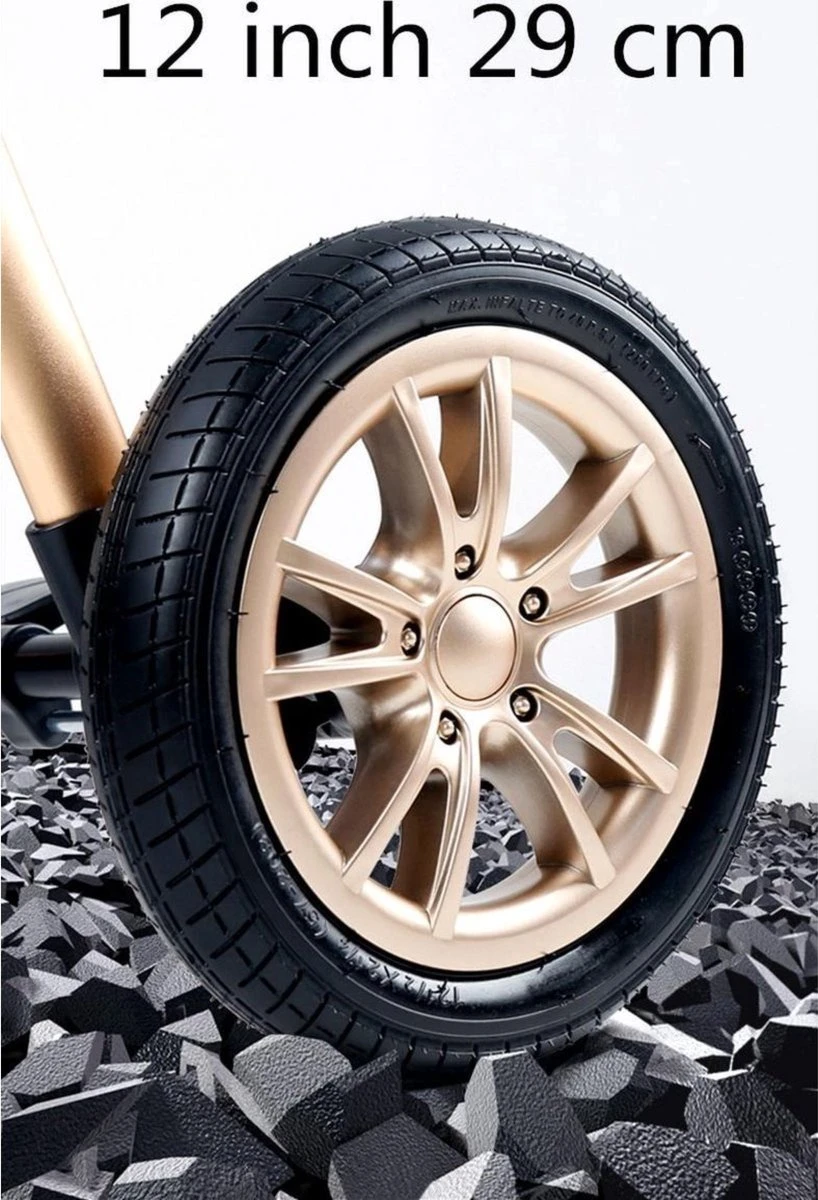 Merkloos Kinderwagen 3-in-1 – Luxe Kinderwagen - Buggy – Wandelwagen - Multifunctioneel – Opklapbaar – Incl. Autostoel – Zwart 6 Merkloos Kinderwagen 3-in-1 – Luxe Kinderwagen - Buggy – Wandelwagen - Multifunctioneel – Opklapbaar – Incl. Autostoel – Zwart - Image 6