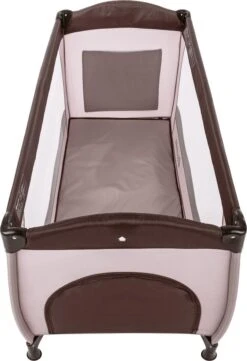 TecTake - Kinder Reisbed Babybed - Beige / Bruin - 402417 - 126x65x80 Cm Met Draagtas -Maxi-Cosi Winkel 820x1200 6