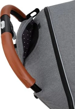 MoMi Wandelwagen - Compacte Lichtgewicht Buggy - Estelle - Gray-Gold (geschikt Van 6mnd - 15kg) -Maxi-Cosi Winkel 822x1200 4