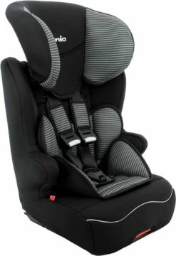 Nania - Racer ISOFIX - Meegroei Autostoel Groep 1 2 3 - Van 9 Tot 36 Kg - Donkergrijs -Maxi-Cosi Winkel 823x1200