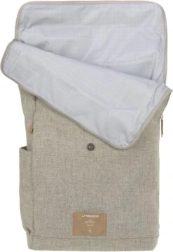 LÄSSIG Luiertas Rolltop Backpack Rugzak Incl Verschoningsmatje Choco Mélange Limited Edition -Maxi-Cosi Winkel 824x1200 5