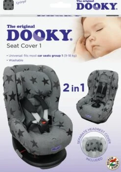 Dooky Seat Cover Groep 1 Autostoel Hoes Grey Star -Maxi-Cosi Winkel 841x1200 1