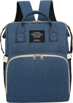 Product Plaza - Luier- En Verzorgingstas - Baby Rug Tas Met Bed - Reis Rugzak - Grote Capaciteit - Jongens En Meisjes - Grijs - Luier Tas - Verzorgingstas Baby - Uitschuifbaar Verschoon/ Slaap Bedje – Multifunctionele Rugzak 0-1 Jaar – -Maxi-Cosi Winkel 844x1200 4