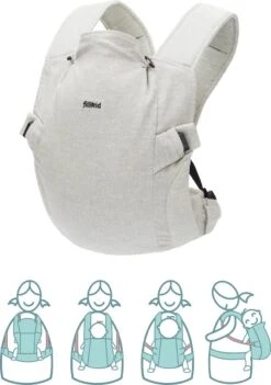 Fillikid Premium Draagzak - 2 In 1 - Ergonomisch - EU Gecertificeerd - Natural Sand - Ontworpen Met Draagconsulent -Maxi-Cosi Winkel 844x1200 7
