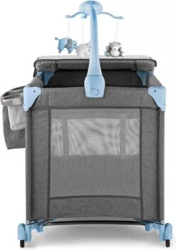 Kinderkraft Joy Luxe - Campingbed Met Schommelfunctie Blauw -Maxi-Cosi Winkel 845x1200 7