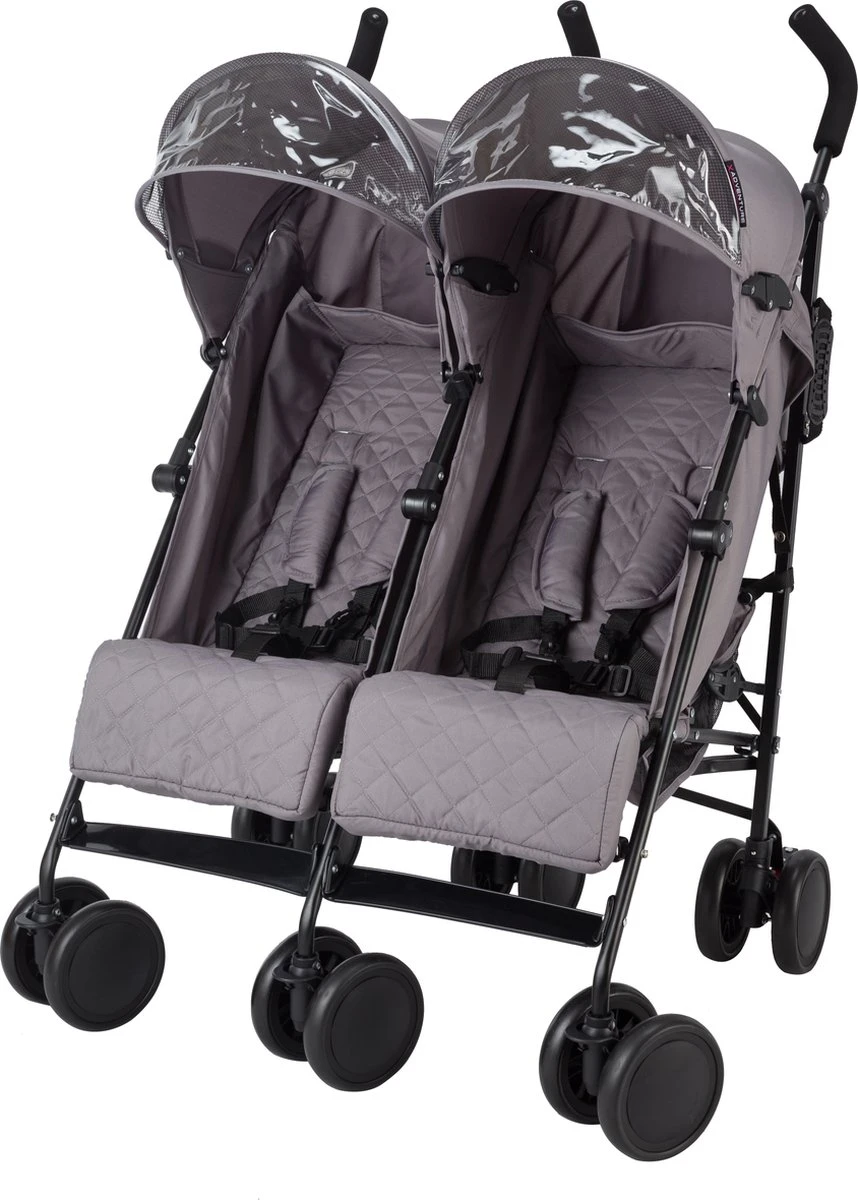X Adventure Duo Buggy Grijs 2 X Adventure Duo Buggy Grijs - Image 2